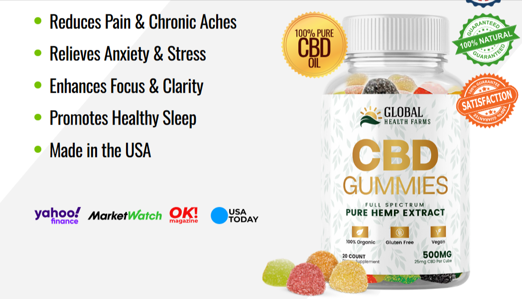 Global Health Farms CBD Gummies