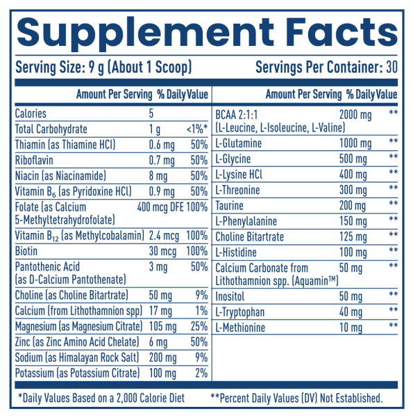 Ingredients of NativePath Native Hydrate