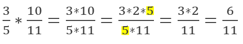 Example of multiplying rational expressions