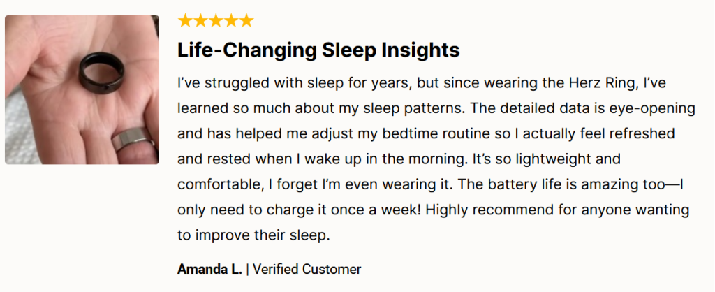 Herz P1 Smart Ring Customer Review