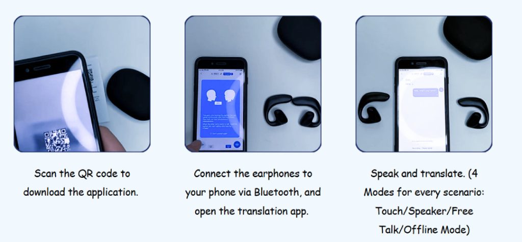 Using Keilini TalkEase Translator Earbuds