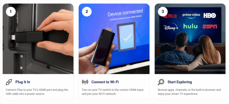 How to Use Flixy TV Stick