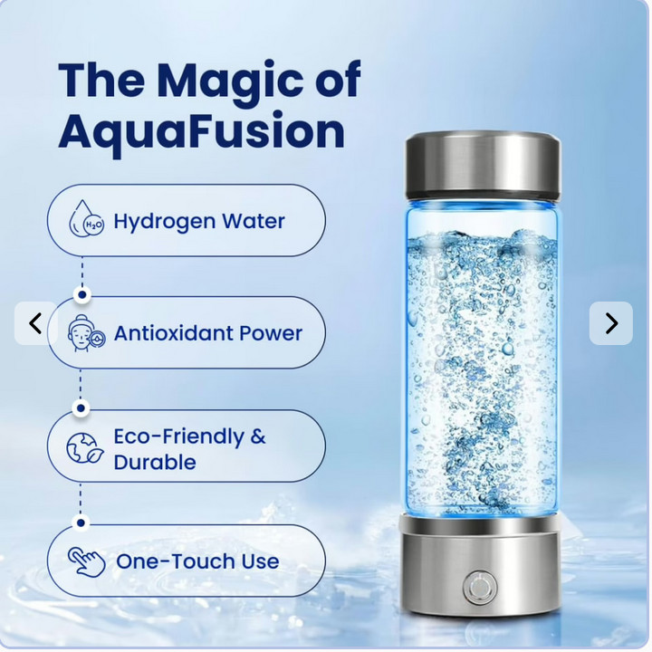 Science Behind AquaFusion Hydrogen Water Bottle