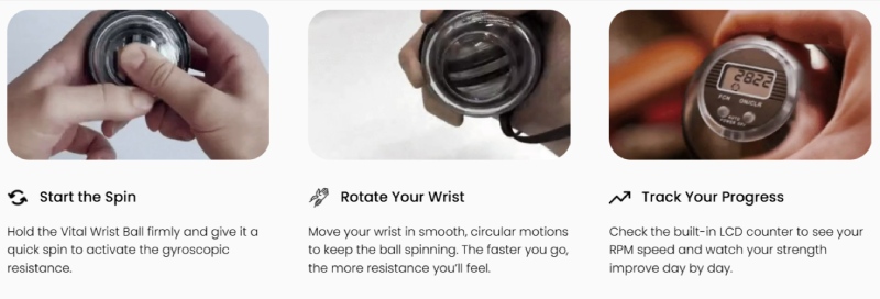 How to Use the Vital Wrist Ball