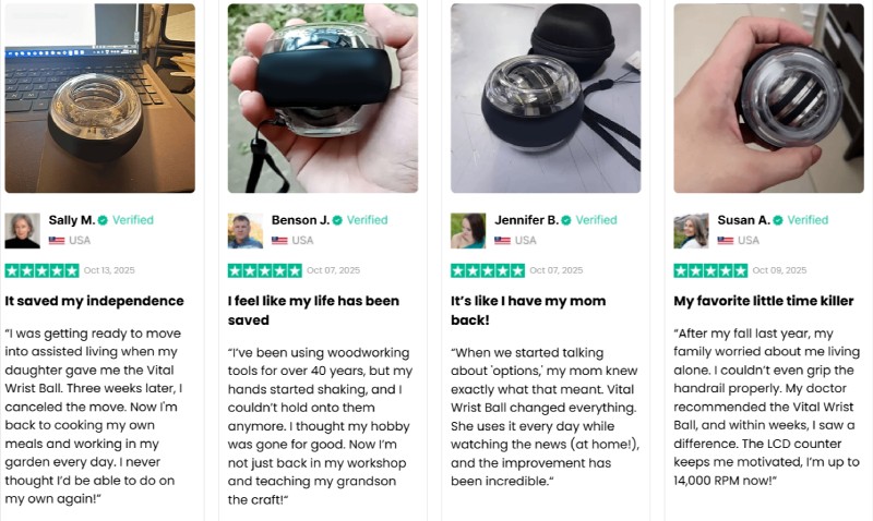 Vital Wrist Ball Reviews from Verified Users