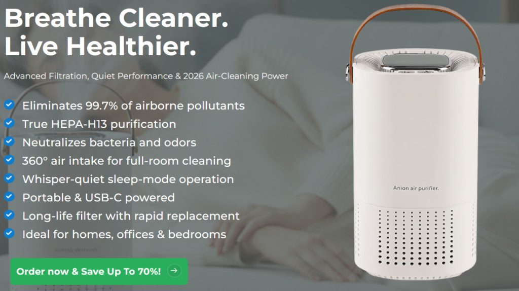 OptiCycle Anion Air Purifier