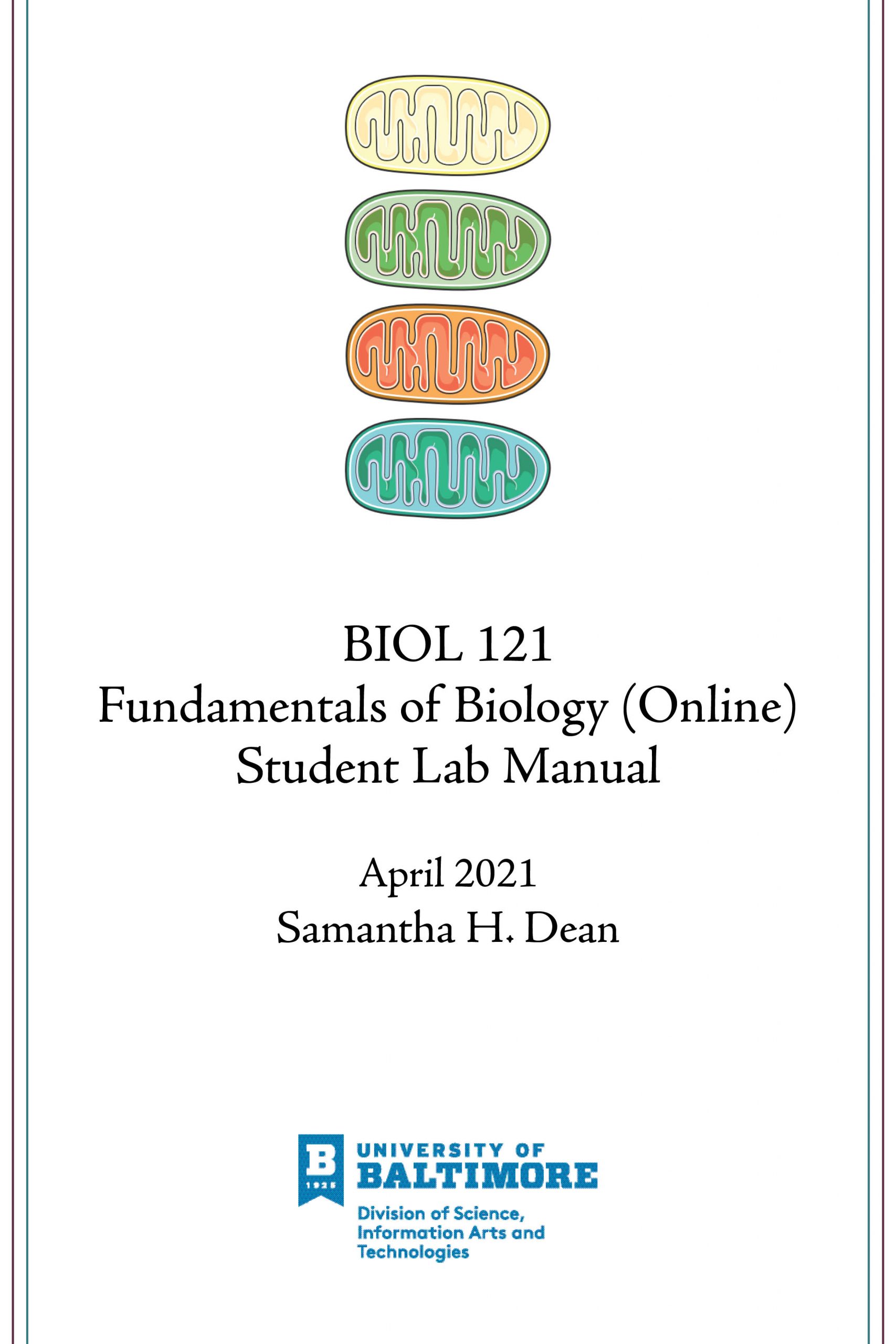 Fundamentals of Biology Student Lab Manual Simple Book Publishing